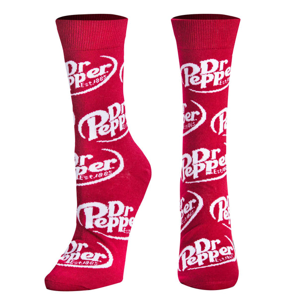 Dr Pepper - Mens Crew Folded - Crazy Socks