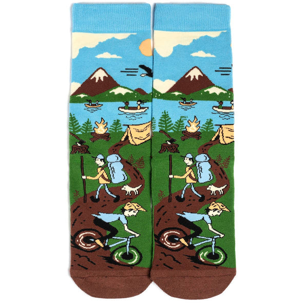 Happy Camper Socks