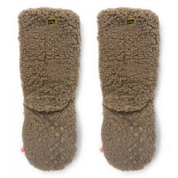 Llama Call You | Women's Funny Fluffy House Sherpa Slippers