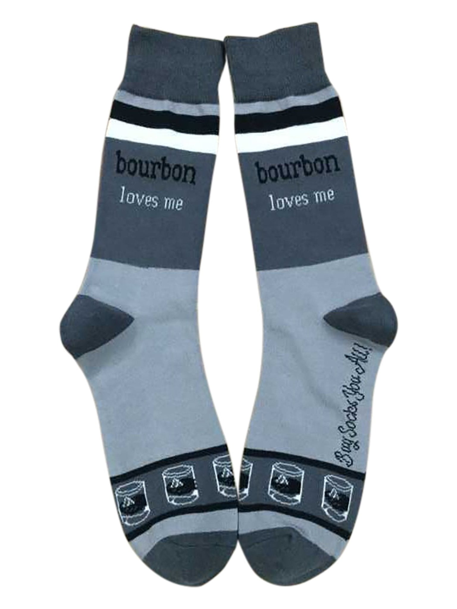 Bourbon Loves Me Men's Socks