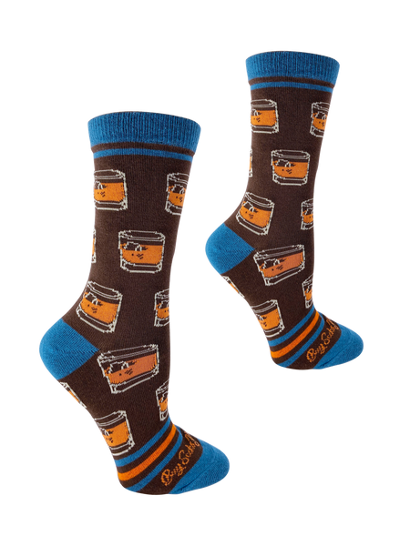 Bourbon Rocks Glasses Women's Socks