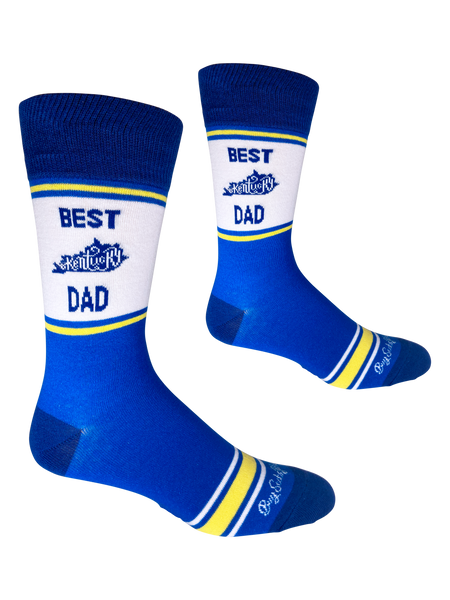 Best Kentucky Dad Blue and White