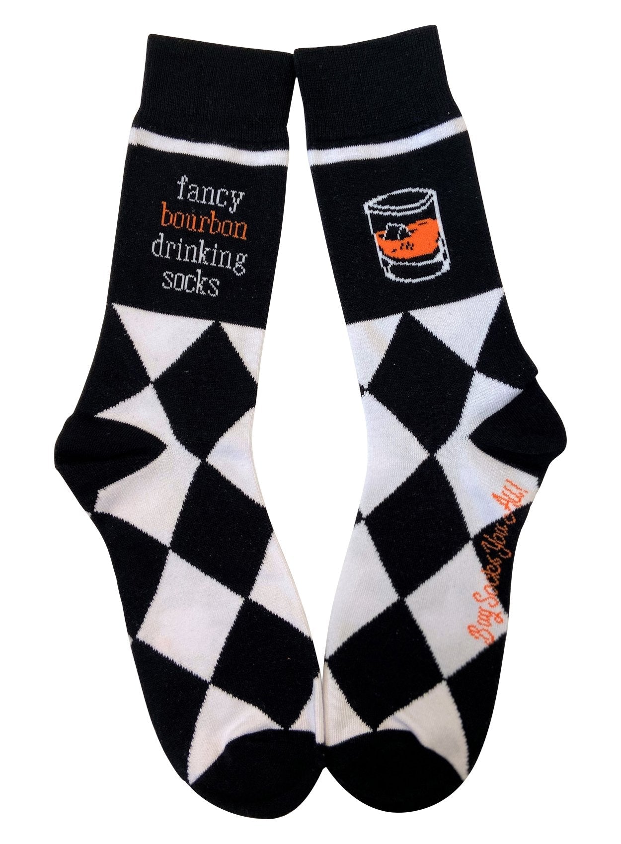 Fancy Bourbon Drinking Socks