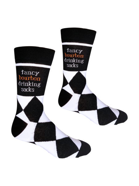 Fancy Bourbon Drinking Socks