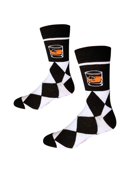 Fancy Bourbon Drinking Socks