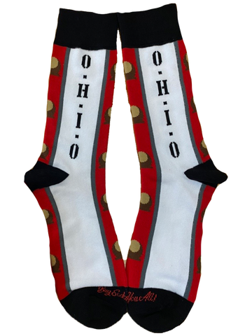 Ohio Buckeyes Men's Socks