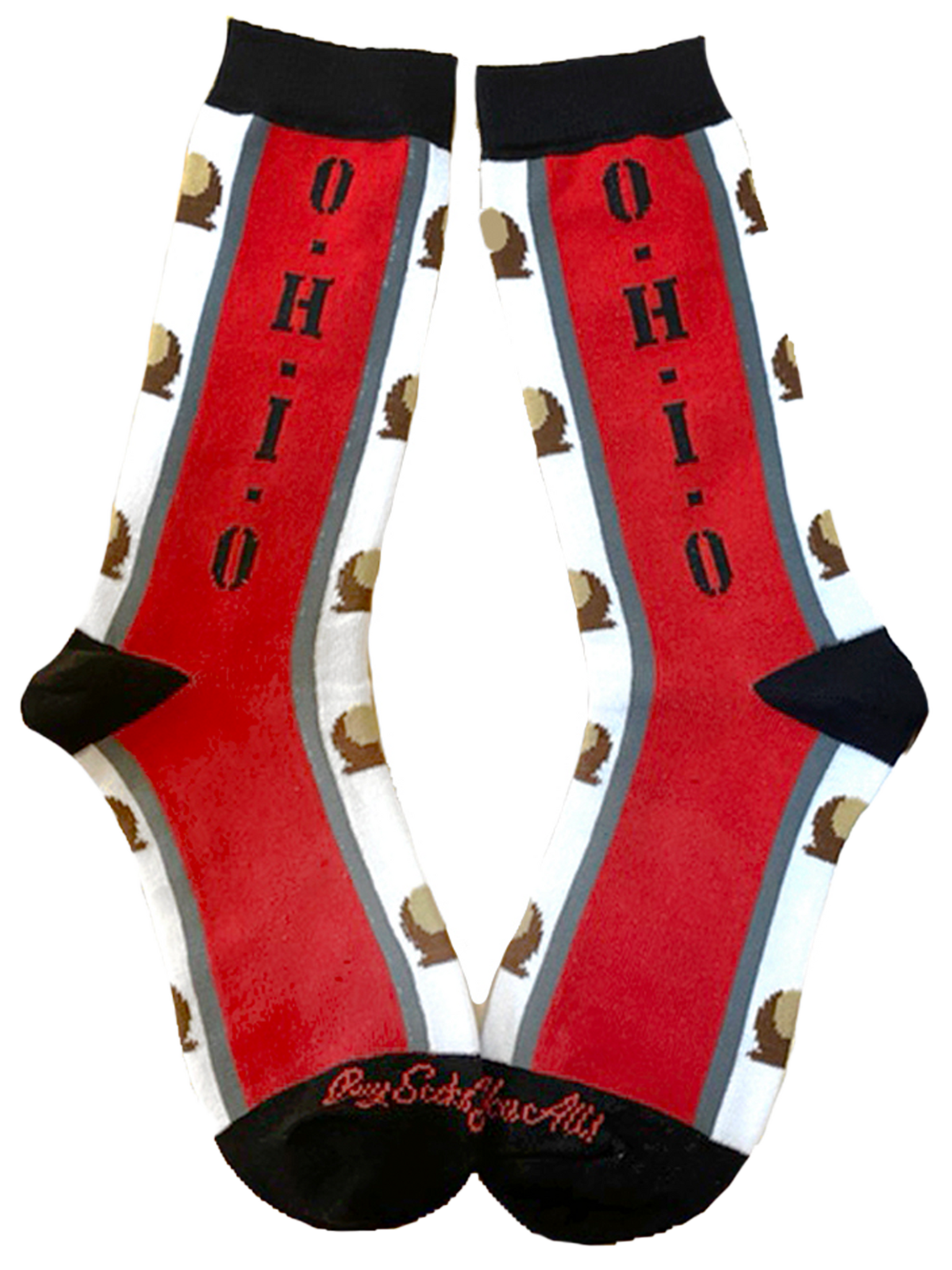 Ohio Buckeyes Women's Socks