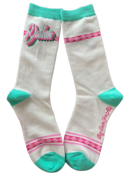 Dallas Texas City Name Women's Socks