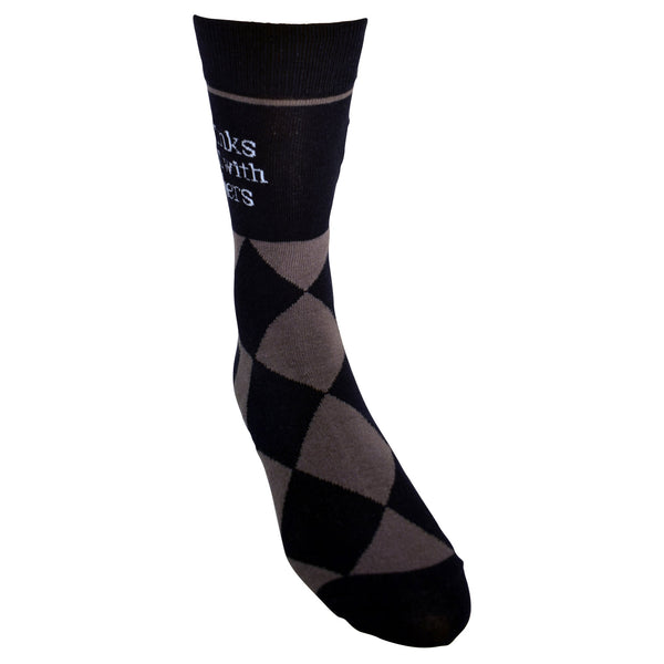 Drinks Well With Others Men's Socks