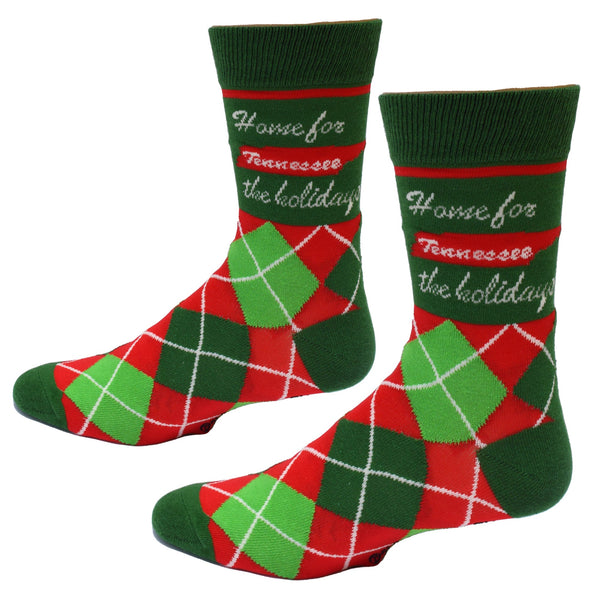 Tennessee Home for the Holidays Men's Socks