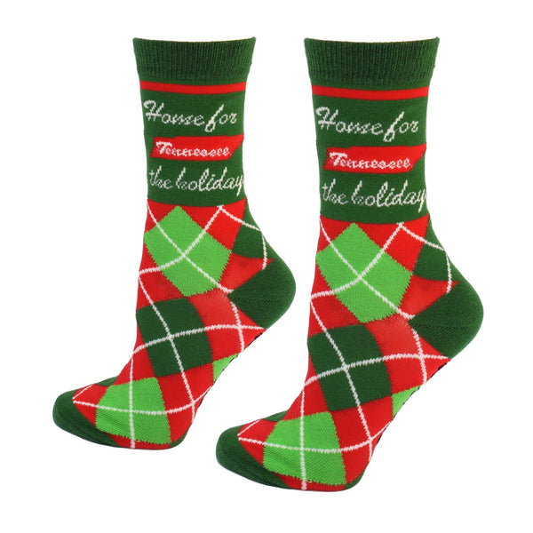 Tennessee Home for the Holidays Women's Socks