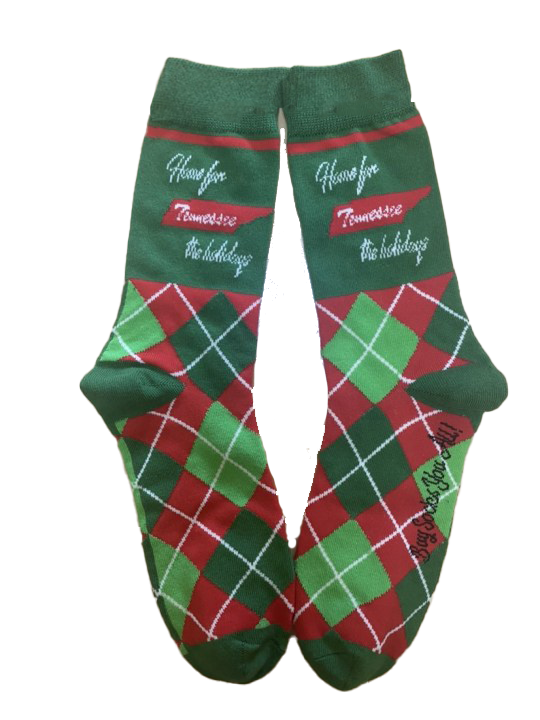 Tennessee Home for the Holidays Women's Socks