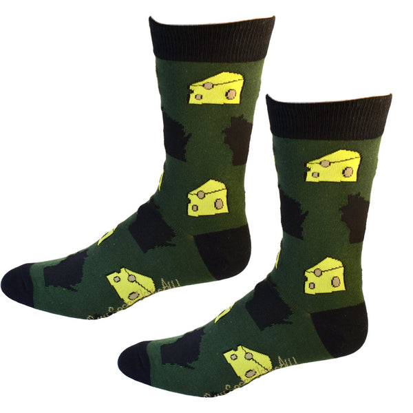 Wisconsin Cheese Men's Socks