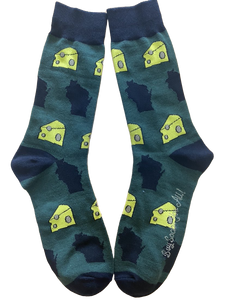 Wisconsin Cheese Men's Socks