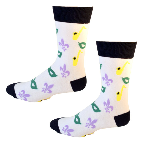 Louisiana Celebration Men's Sock