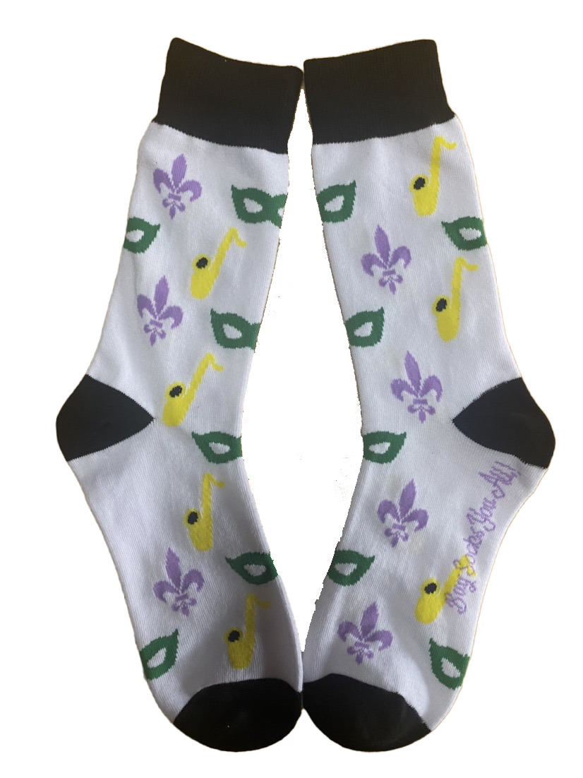 Louisiana Celebration Men's Sock