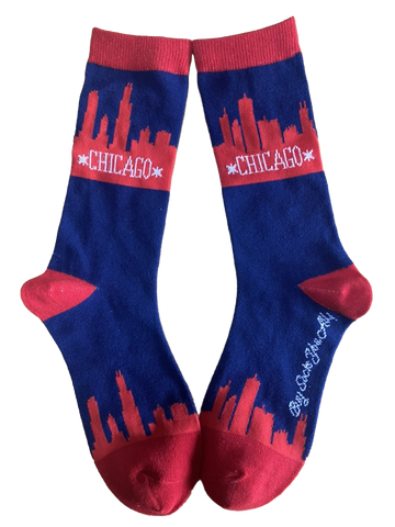 Chicago Illinois Skyline Women's Socks