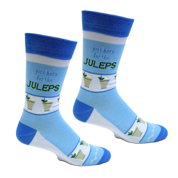 Just Here for the Juleps Men's Socks
