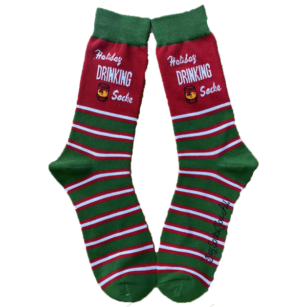 Holiday Drinking Socks Men's Socks