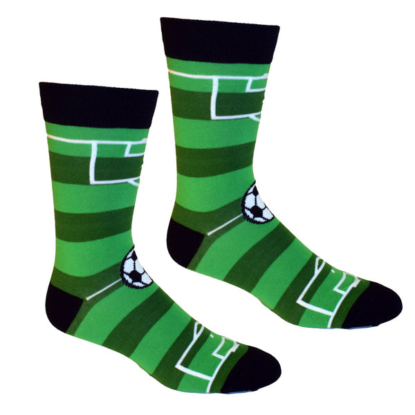Soccer Field Men's Socks