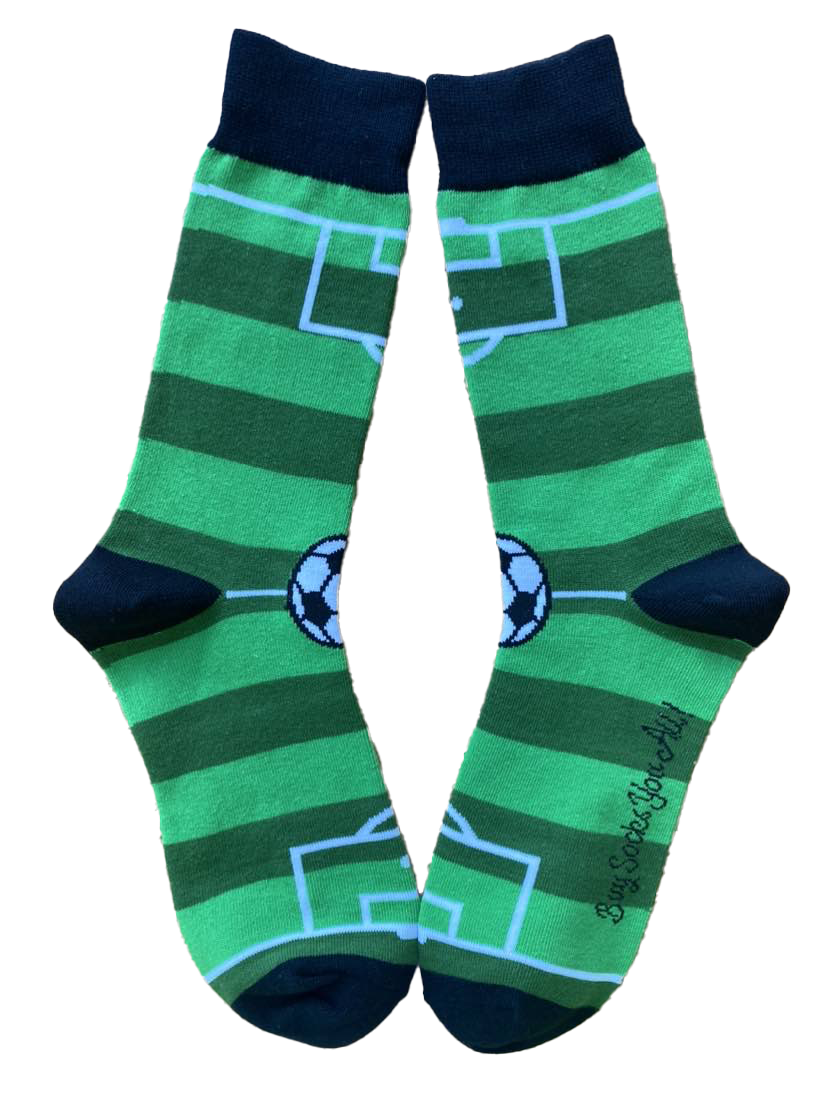 Soccer Field Men's Socks