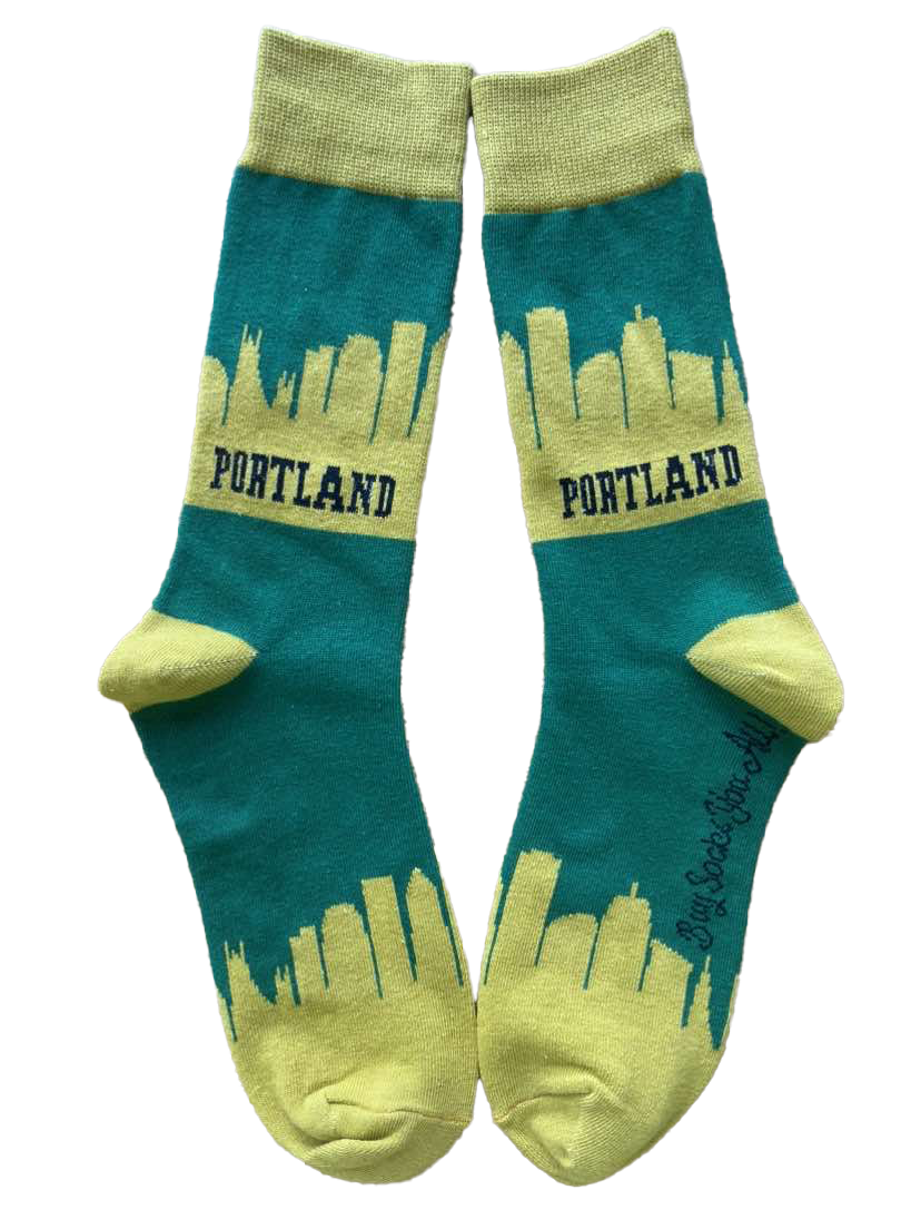 Portland Skyline Men's Socks