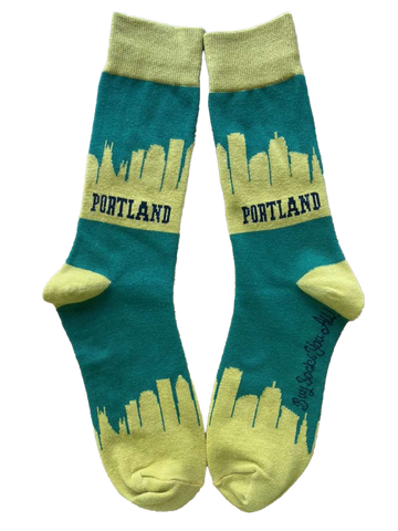Portland Skyline Men's Socks
