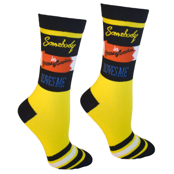 Somebody in Pennsylvania Loves Me Women's Socks