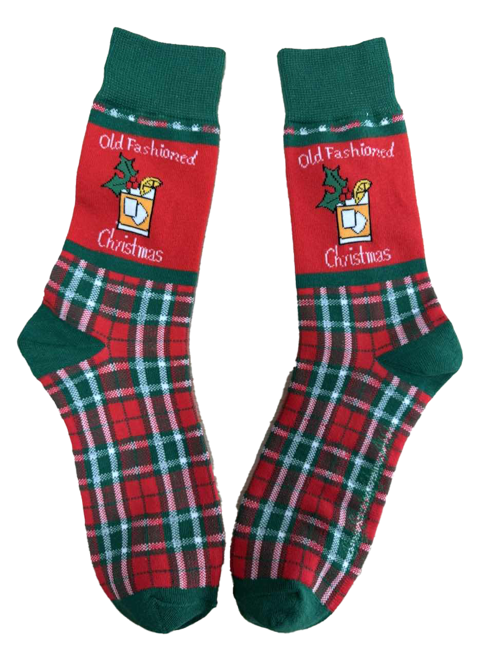 Old Fashioned Christmas Men's Socks