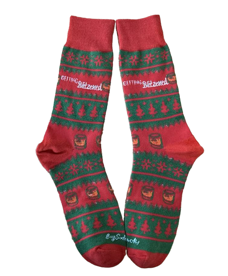 Getting Blitzened Men's Socks