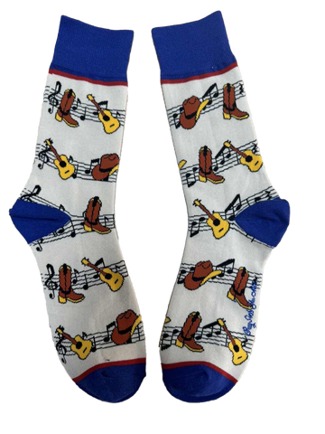 Country Music Sock Men's Sock