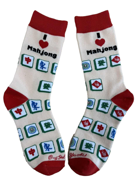 I Love Mahjong Women's Sock