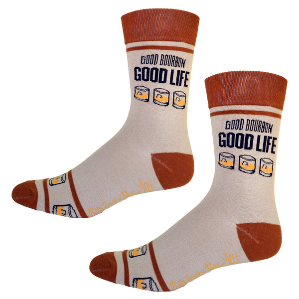 Good Bourbon Good Life Men's Socks