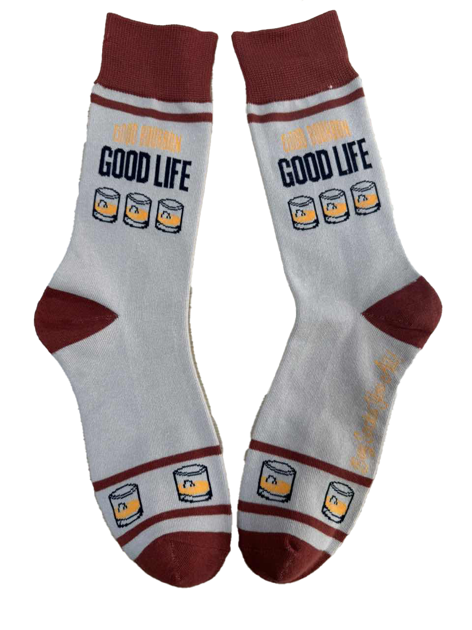 Good Bourbon Good Life Men's Socks