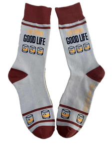 Good Bourbon Good Life Men's Socks
