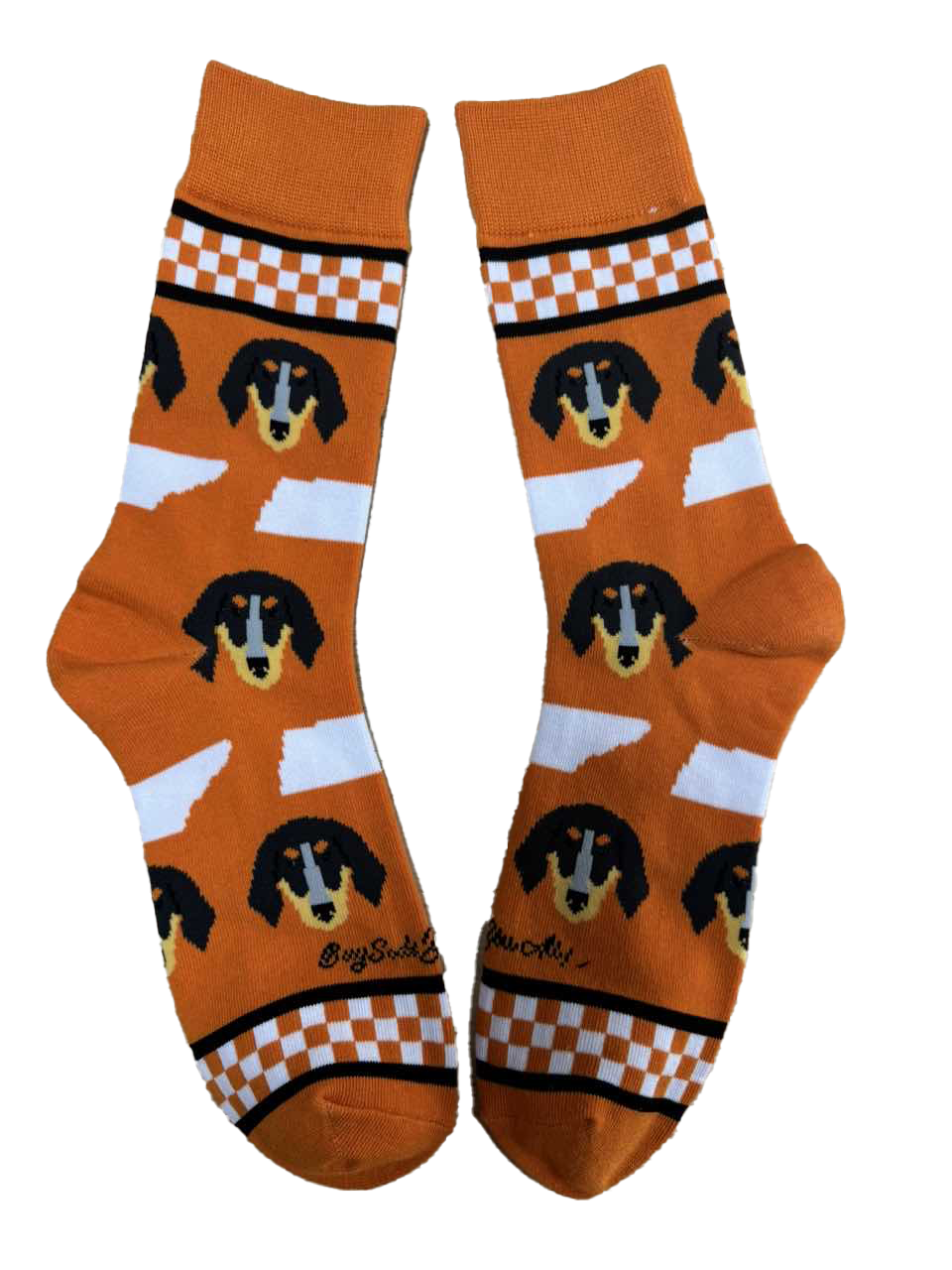Tennessee Shapes and Coonhounds Men's Socks