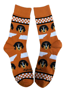 Tennessee Shapes and Coonhounds Men's Socks