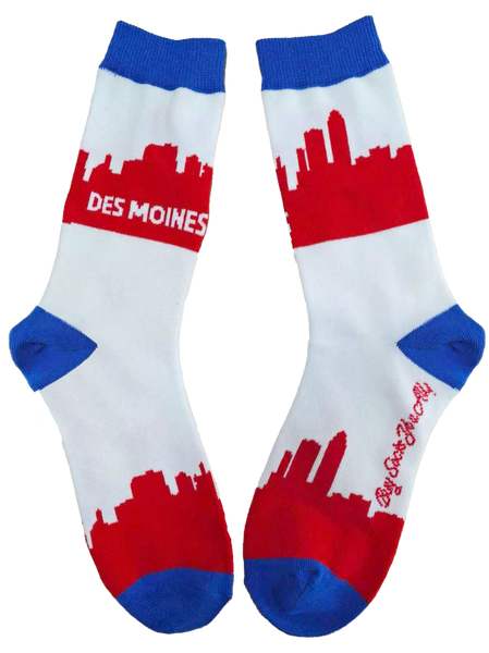 Des Moines Skyline Women's Socks