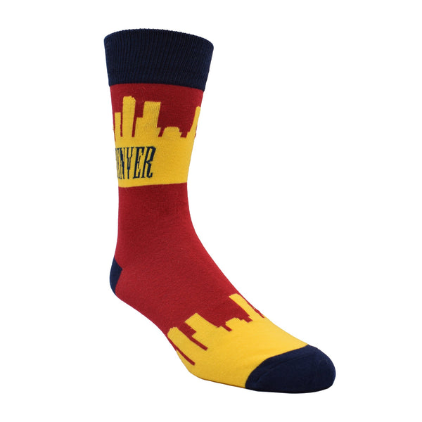 Denver Skyline Men's Socks