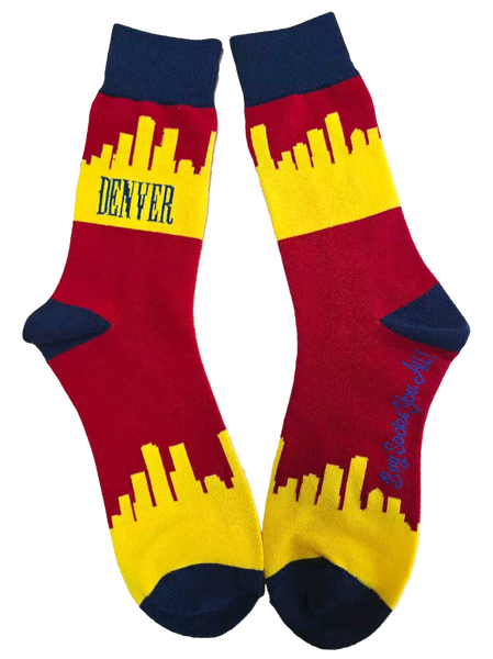 Denver Skyline Men's Socks