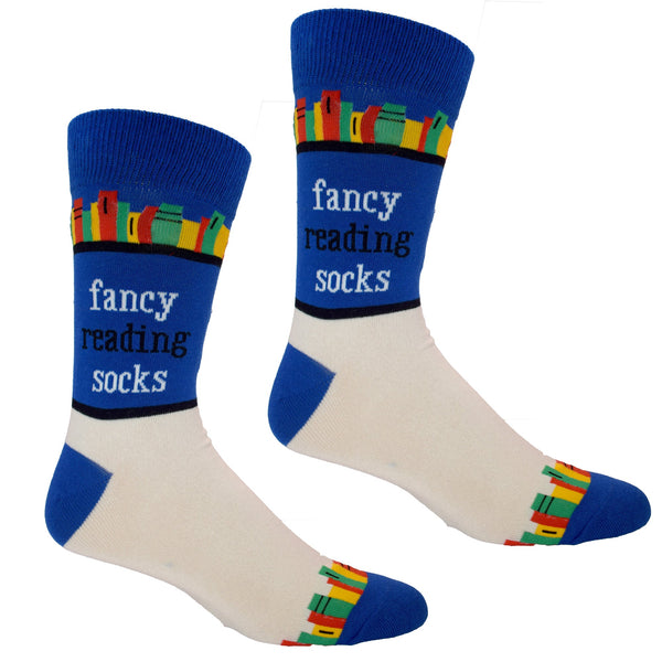 Fancy Reading Socks Men's Socks
