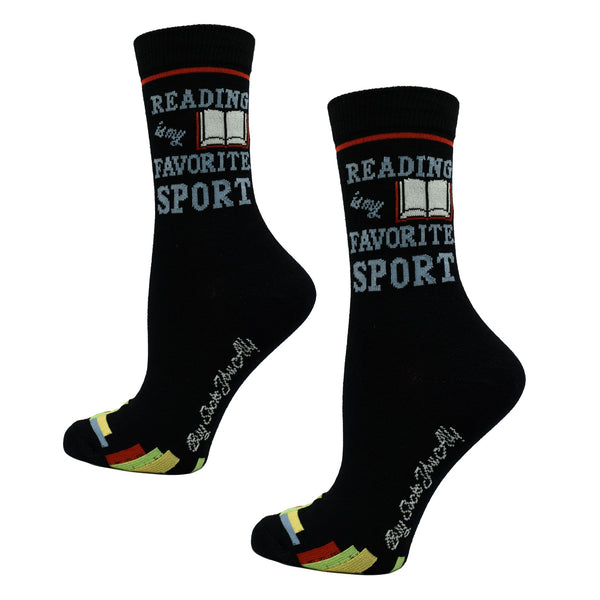 Reading is My Favorite Sport Women's Socks