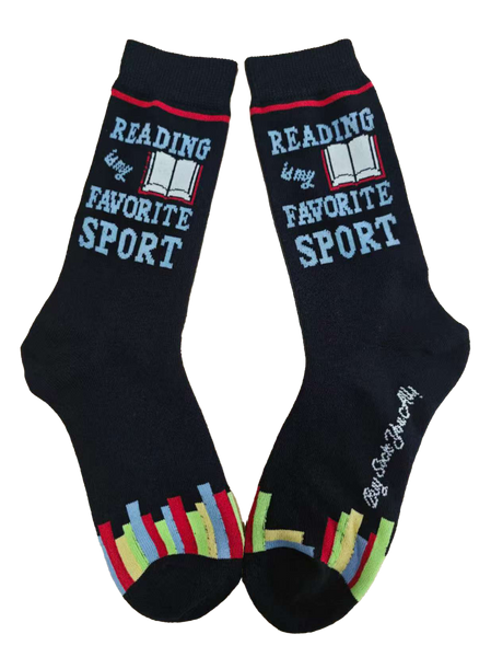 Reading is My Favorite Sport Women's Socks