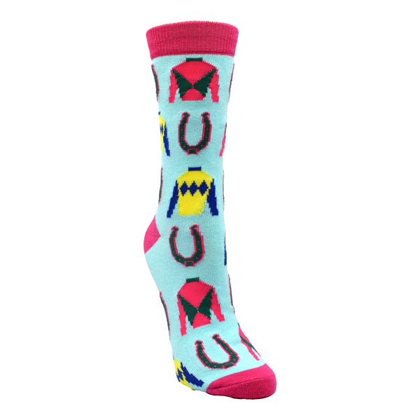 Silks and Horseshoes Women's Socks