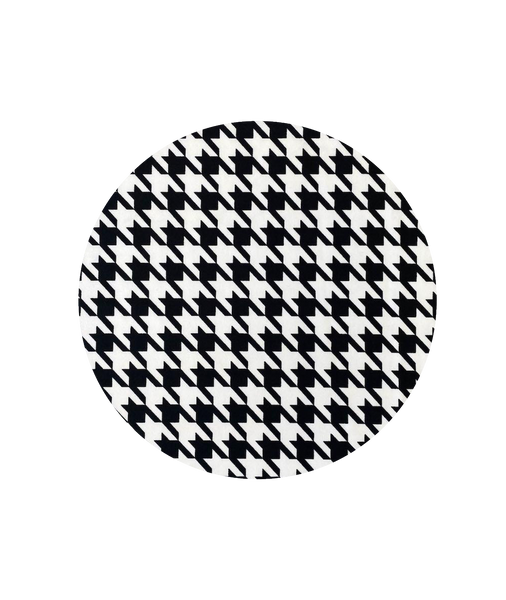 Houndstooth Pattern Car Coaster