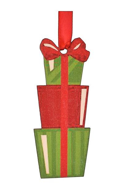 Carefully Selected Gift Women's Sock and Ornament Gift Basket