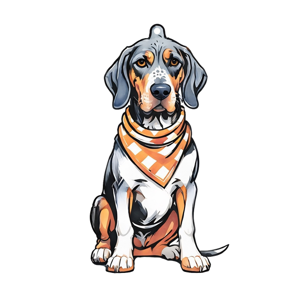 Tennessee Bluetick Coonhound Ornament