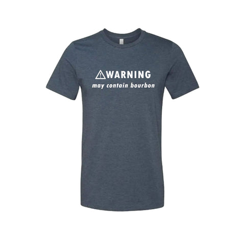 Warning May Contain Bourbon Unisex T-Shirt