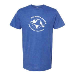 Bourbon Makes the World Go Round Unisex T-Shirt