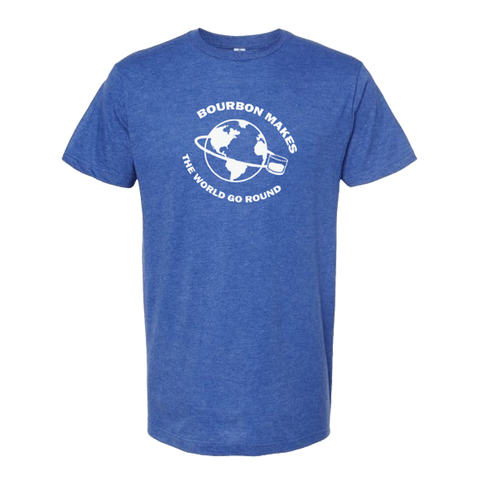 Bourbon Makes the World Go Round Unisex T-Shirt